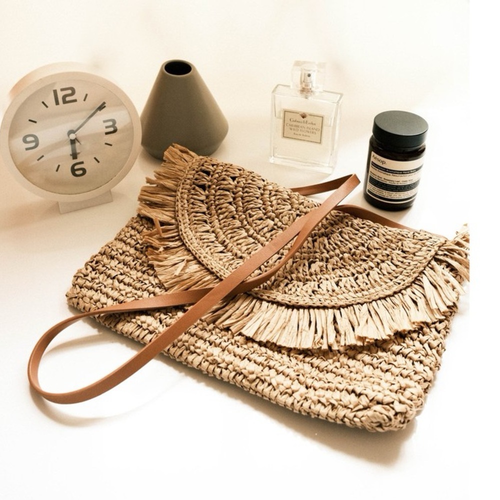 H&M Straw Bag | EUC